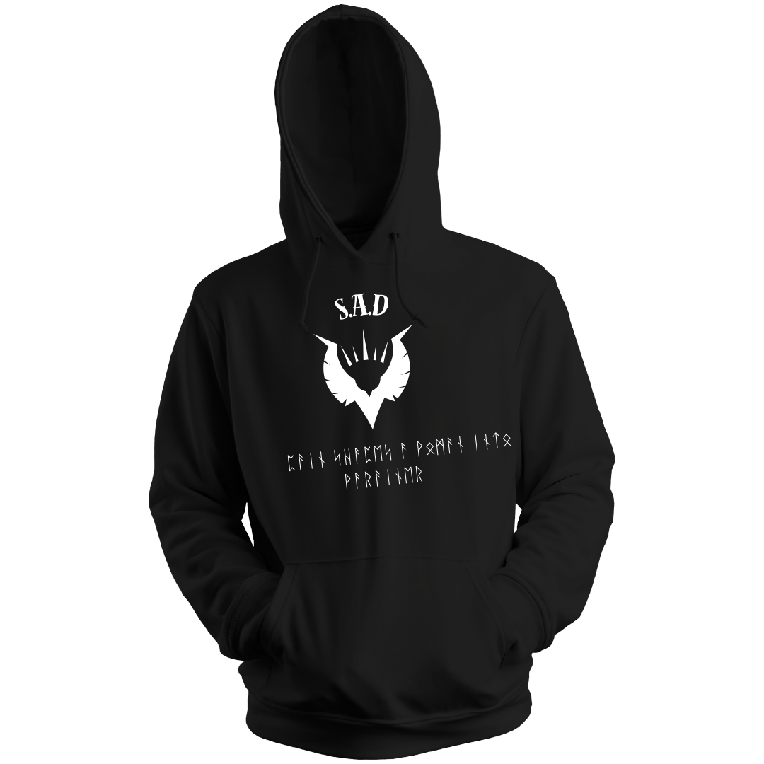 S.A.D "Pain shapes a woman into a warrior" Hoodie