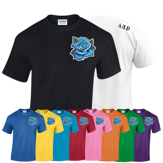 Blue S.A.D Rose T-Shirt