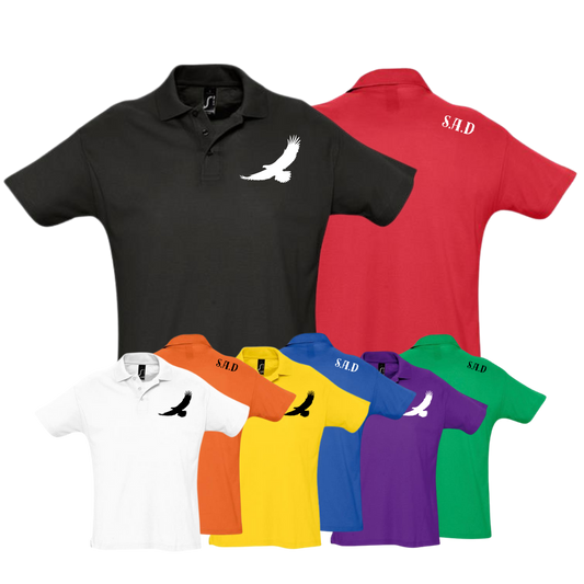 S.A.D Eagle Golf Polos